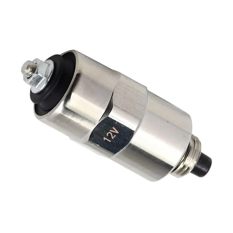 E8NN9D278AA Fuel Cut-off Injection Solenoid 7185900W 7167-620B Compatible with Ford/New Holland 555C 555D 655C 655D 675D 755B