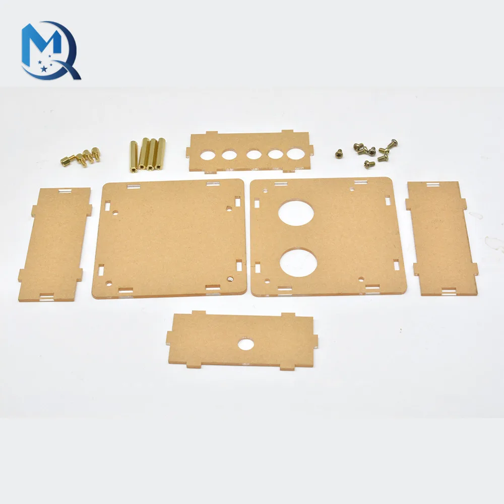 6J1 Tube Amplifier Audio Board Amplificador Pre-Amp Audio Mixer 6J1 Valve Preamp Bile Buffer Diy Kits Acrylic Box Shell Case