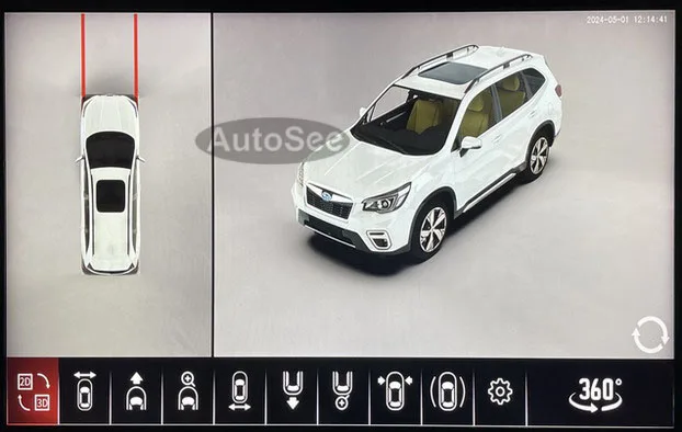 for Subaru Forester Outback BRZ car 360 degree camera 3D bird eye