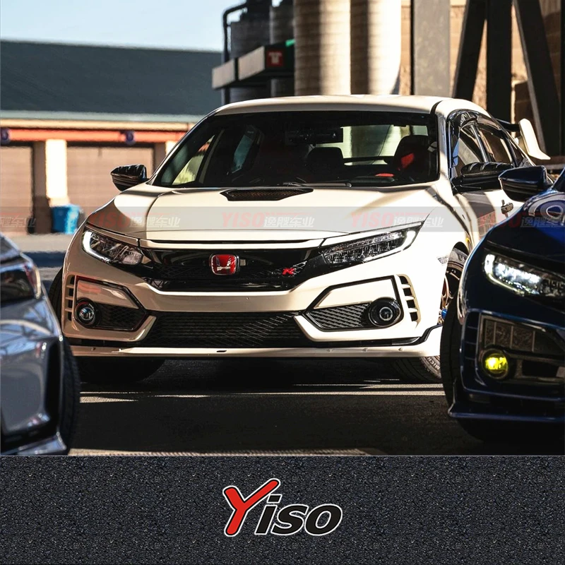 2018 Honda Civic Front Grill FK8 FK7 OEM Style Carbon Fiber Fibre