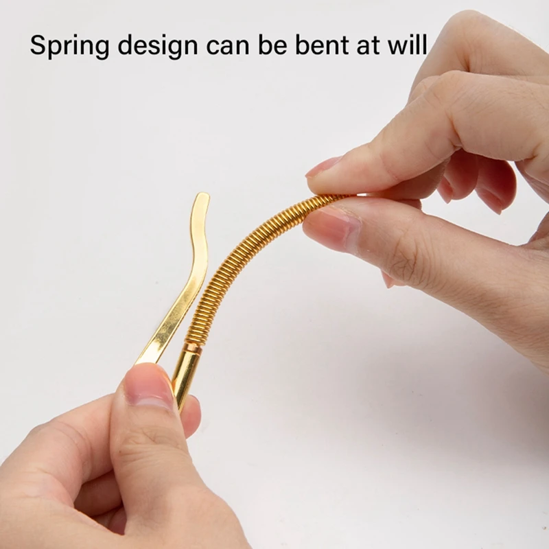 ABNL Spring Money Clip, Strip Ultra-Thin Wallet Wallet, DIY Leather Craft Cash Clip Accessories