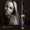 2 In 1 Professional Hair Straightener Hair Electric Iron Curling Straightening Irons For Dry or Wet Smoothing Hair Styling Tools 5
