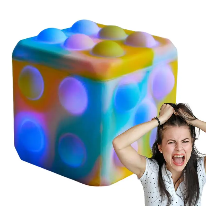 

Игральные кости, игрушки, сенсорные пузырьки, игральные кости, сенсорные игрушки, Силиконовые Популярные пузырьки, 3D кости в форме, сжимаемые игрушки для стресса, вентиляционная игрушка для снятия стресса