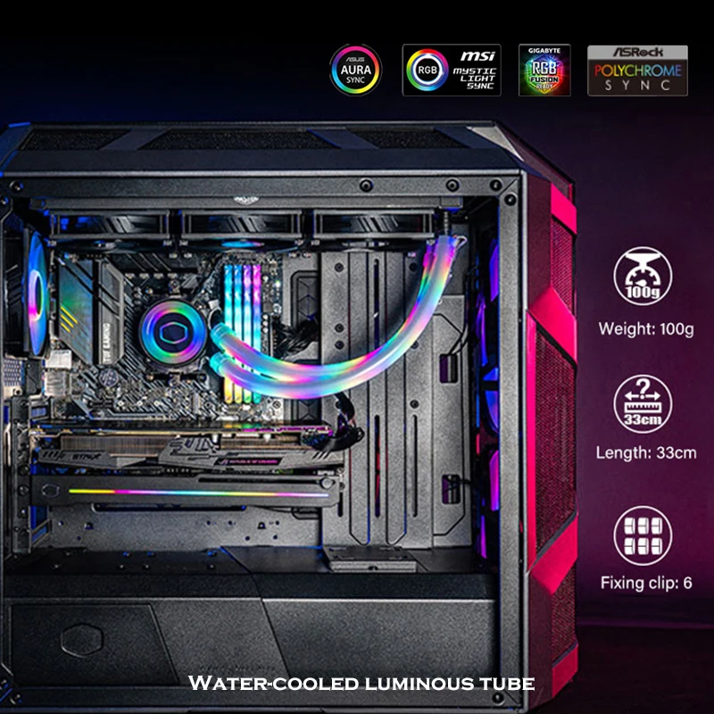 Water Cooling Light-emitting Tube Neon 