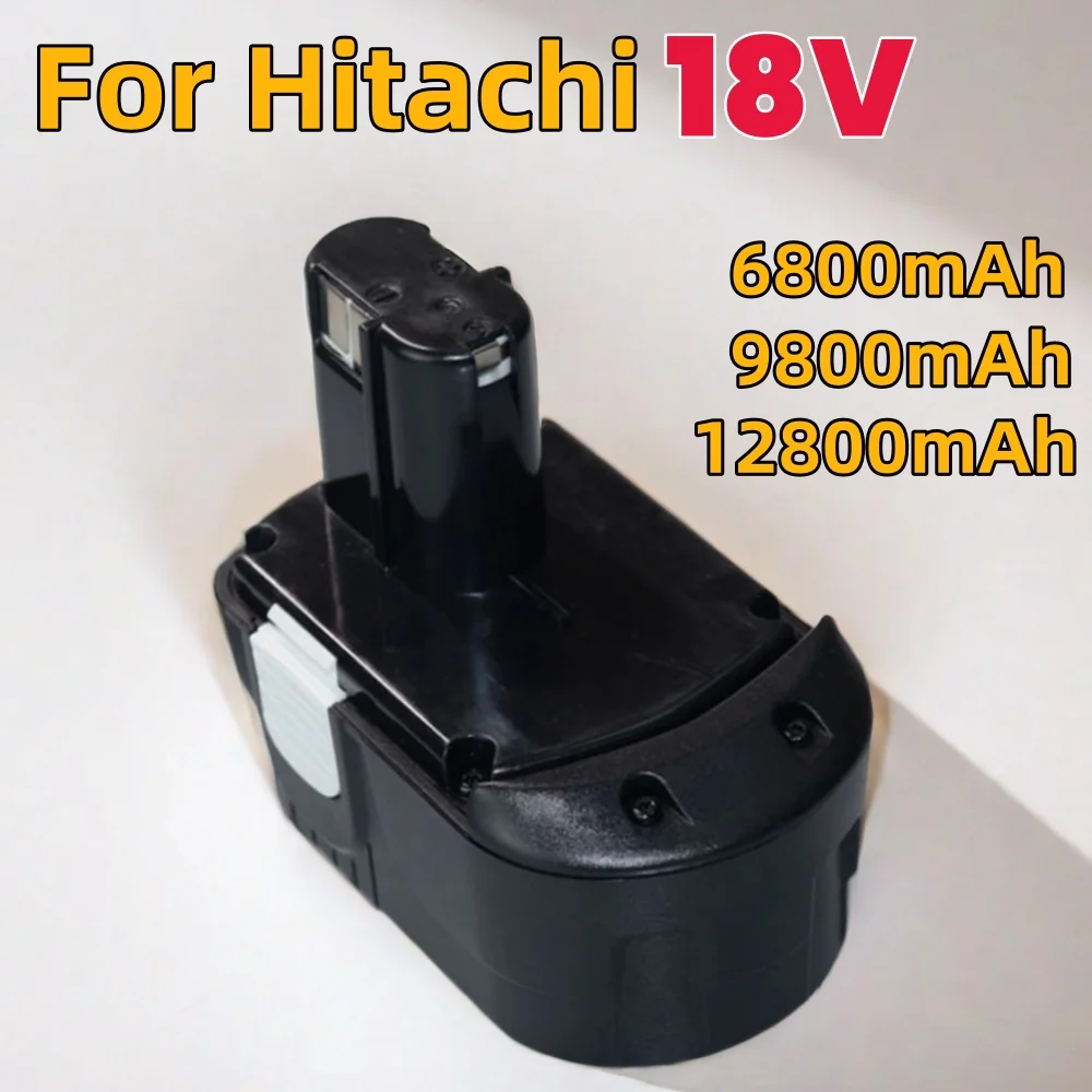 

18V 6800/9800/12800mAh For Hitachi BCL1815 BCL1830 BCL1840 Drill Bit Replacement Tool Battery