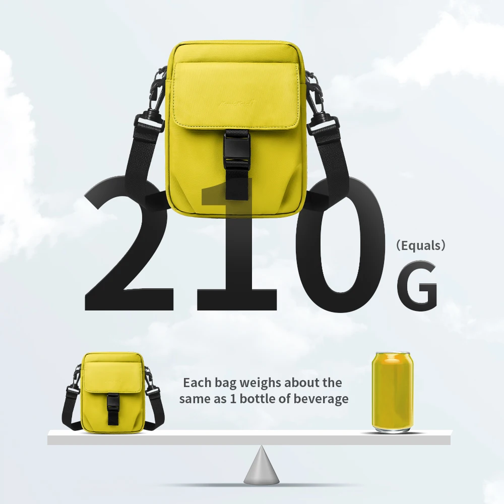 HcanKcan Fashion Women's crossbody Bag Casual Waterproof Luxury Shoulder Bags Anti-theft Sling Messenger High Quality Male Pack