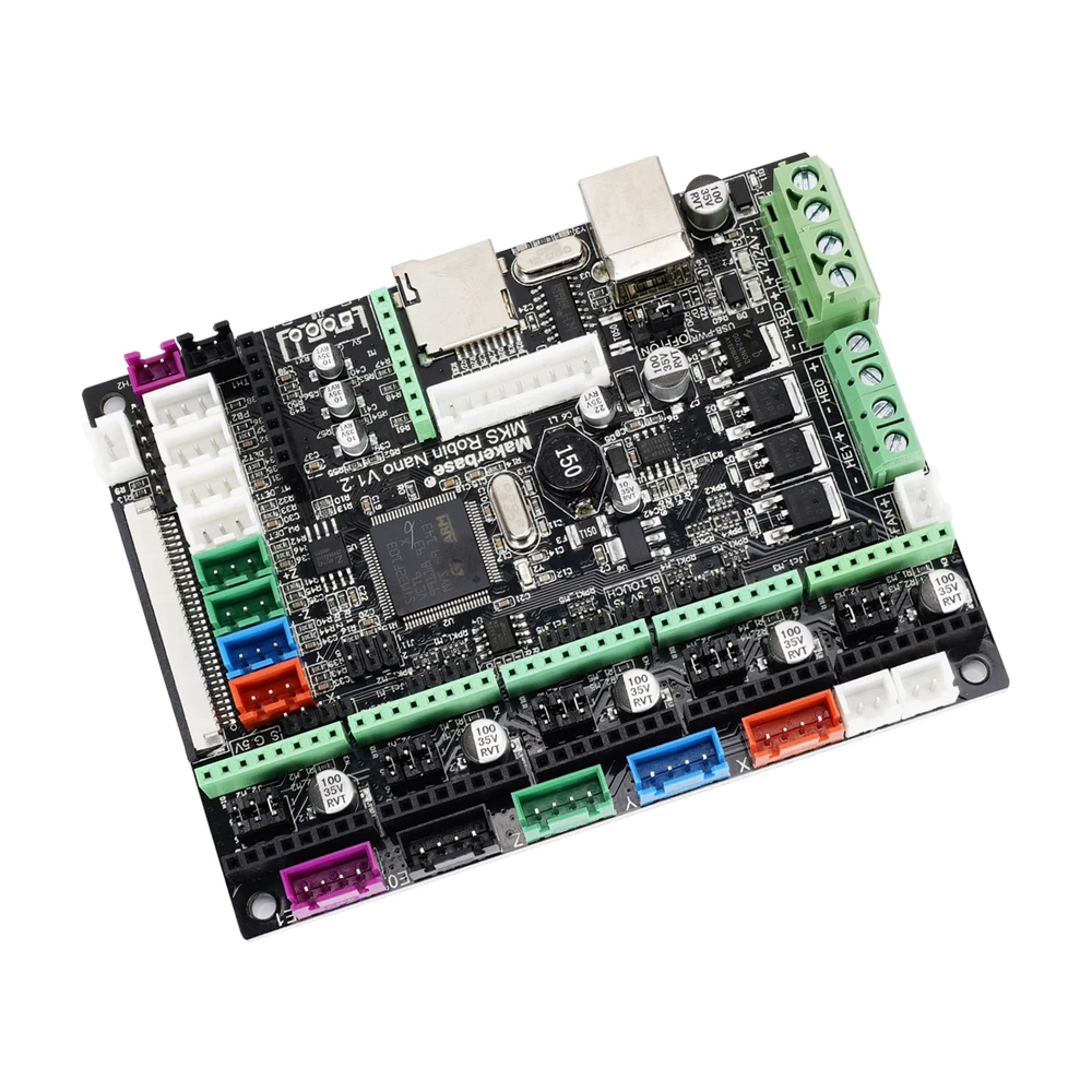 3D 프린터 부품 Makerbase MKS Robin Nano V1.2, 32 비트 제어 보드, Robin TFT35 TFT43 터치 스크린 지지대 Marlin