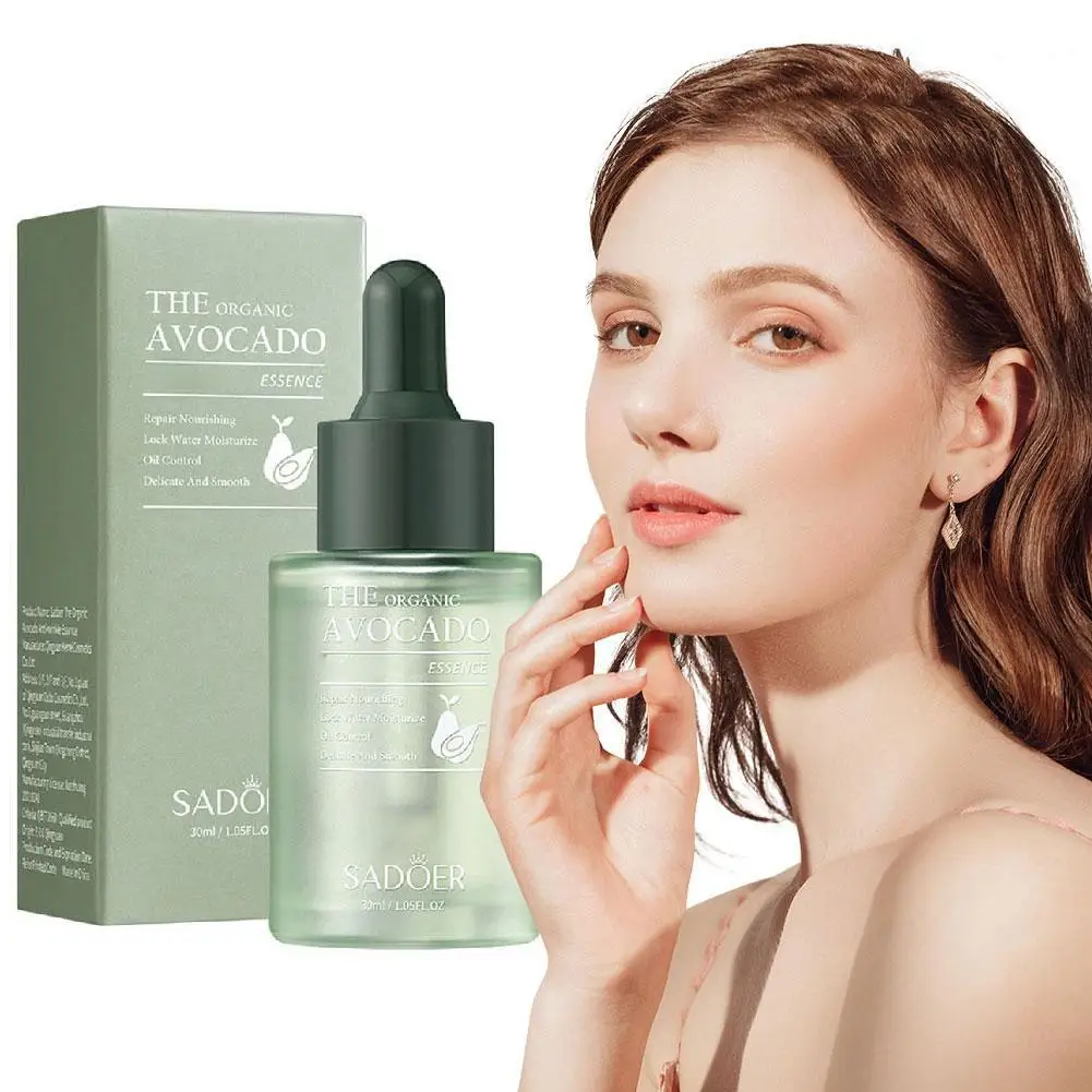 30ml SADOER Organic Avocado Anti-Wrinkle Essence Hydrating And Moisturizing Face Serum Avocado Serum Beauty And Face Care