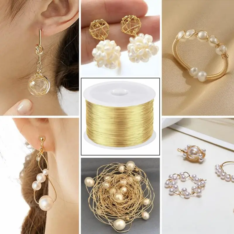 Versatile Solid Brass Wire - Multiple Thickness Options