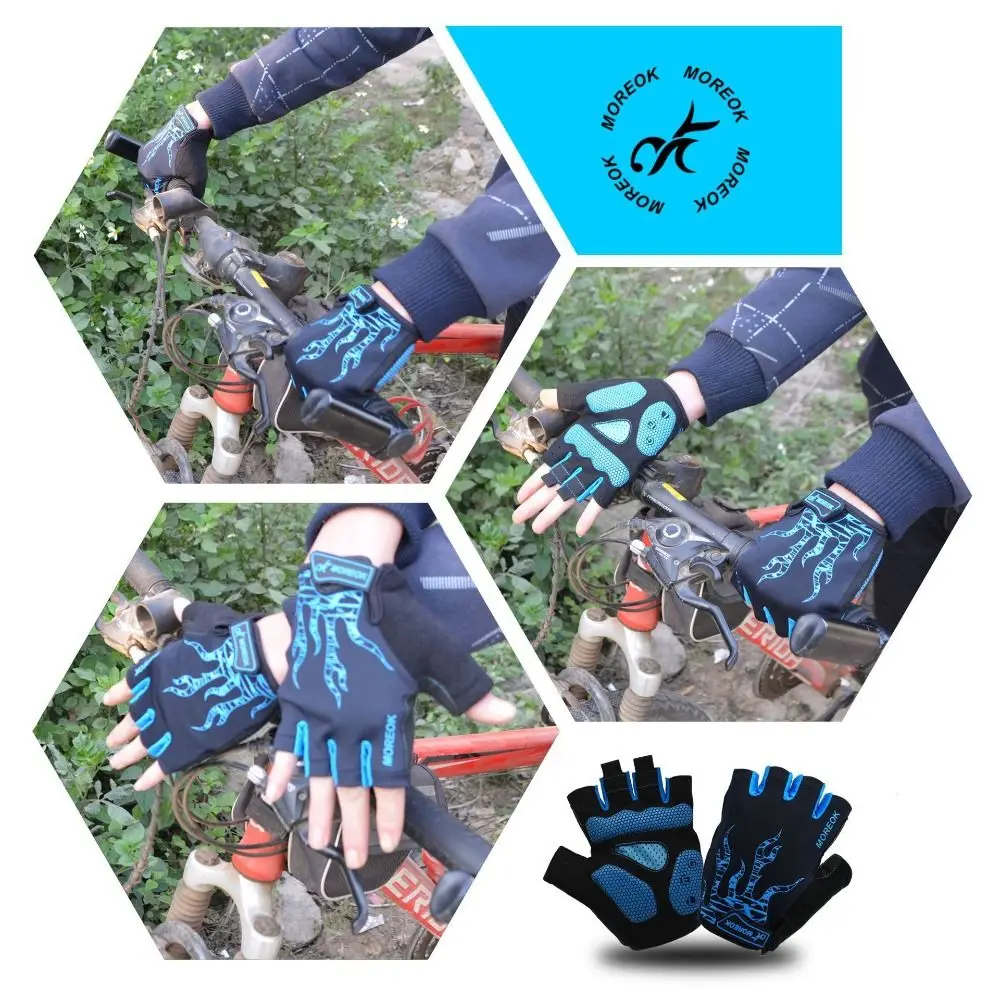 Bike Gloves 5MM Gel Pad Mountain Bike Gloves Breathable Bicycle Gloves Non-slip Road Biking Cycling Gloves for Men Women