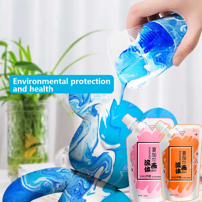 Xiajiaer Fluid Acrylic Paint 4