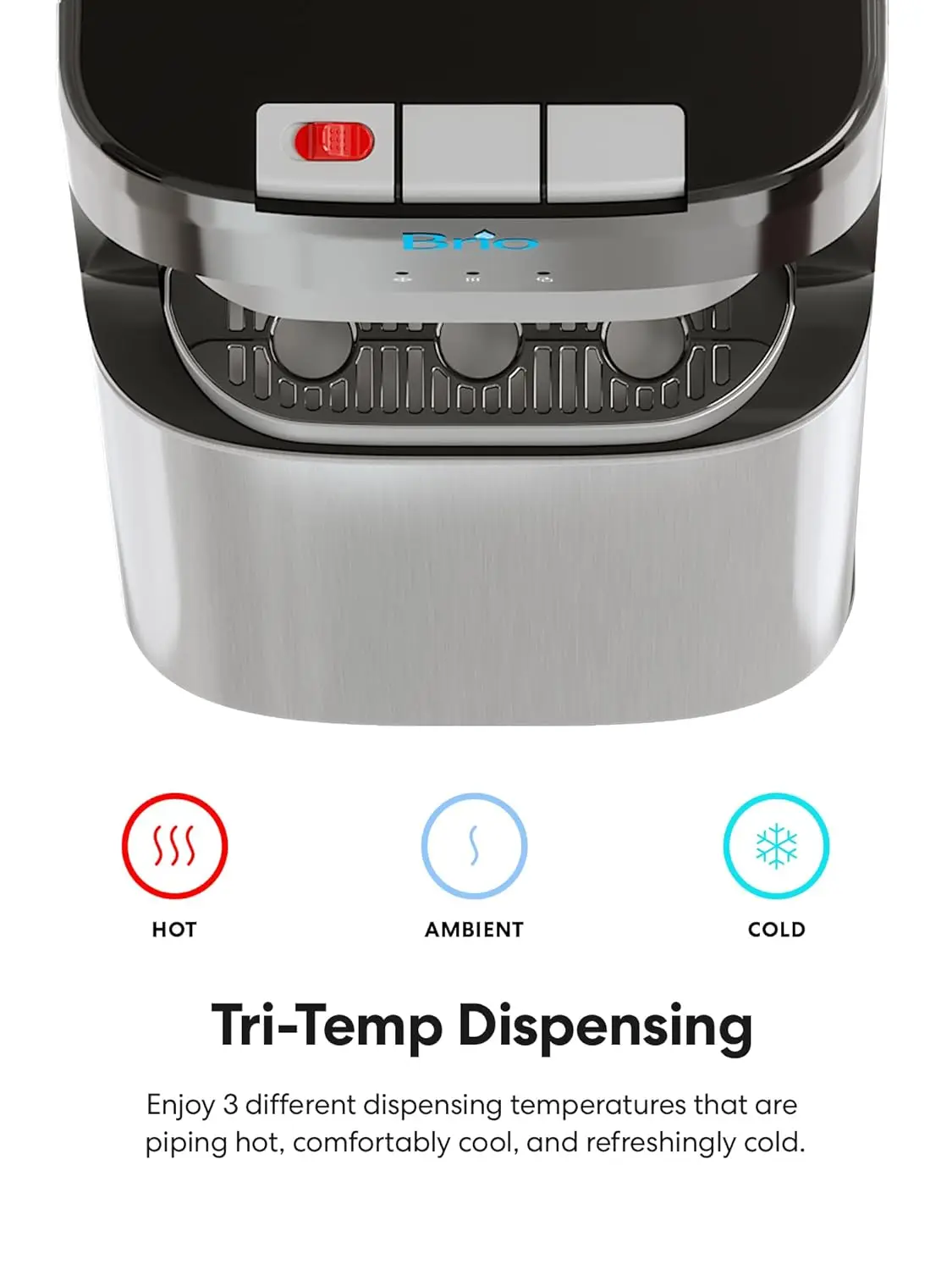 Grade  Ultra Safe Reverse Osmosis Drinking Water Filter Water Cooler Dispenser-3 Temperature Settings 4
