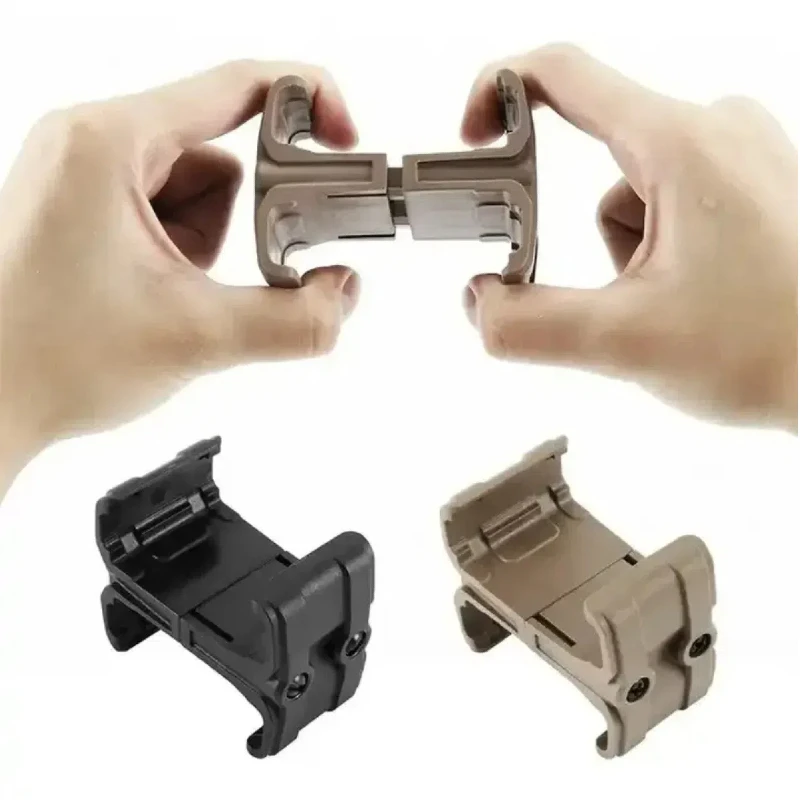 1PC 5.56 Magazine Parallel Connector for AR15 M4 Hunting Double Mag Pouch Connector Mag Accessories magazine connector