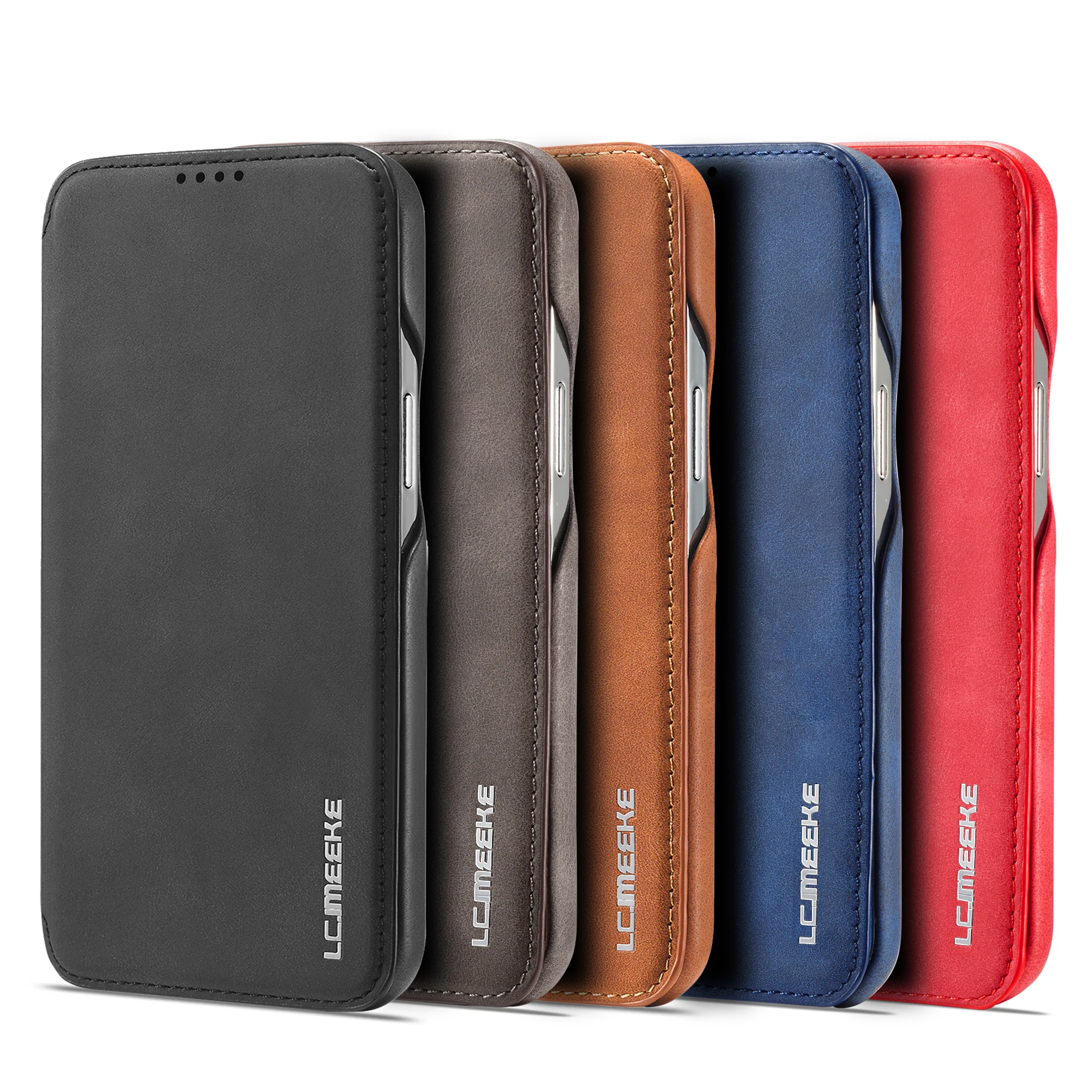 スマホアクセサリー iPhone Leather Wallet Genuine OEM Apple iPhone Leather Wallet Case with MagSafe