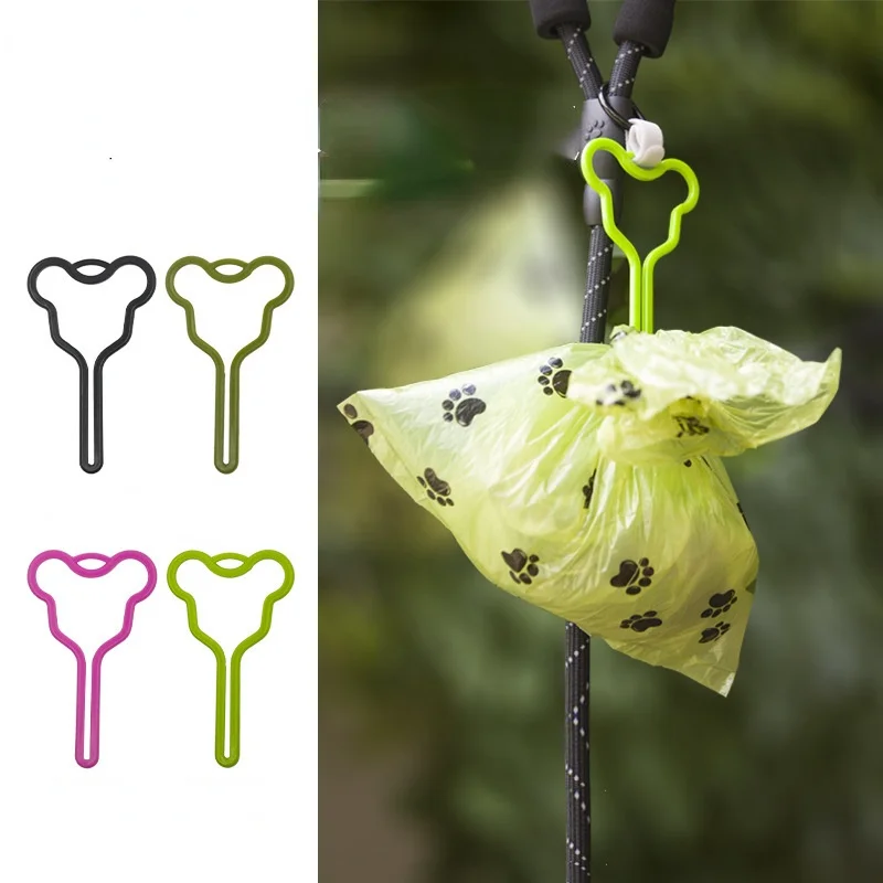Pet Poop Bag Holder Hands-free Fixed Clip Dog Walking Cleaning Supplies Pet Cat Dog Poop Bag Dispenser dog poop bag dog poop bag dispenser