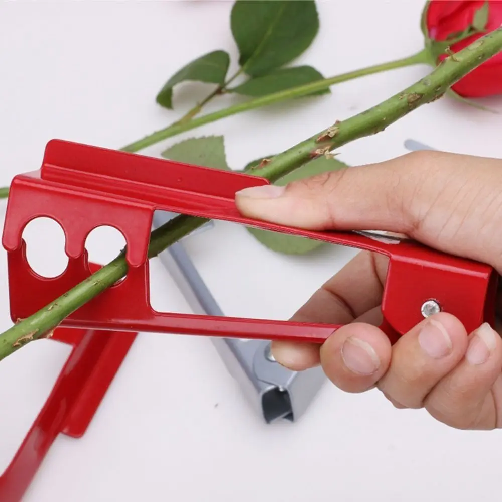 

Safety Leaf Thorn Removal Clip Flower Forceps Multifunctionality Generic Rose Piercing Pliers Iron DIY Stab Remover Flower Shop