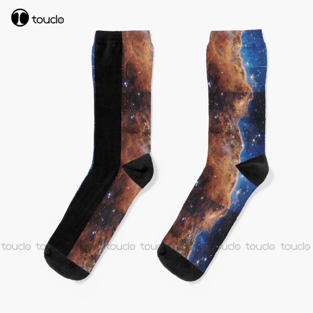 

James Webb Space Telescope First Image , Jameswebb Universe Photograph 2022 Socks Women Socks Custom Gift Unisex Adult Cartoon