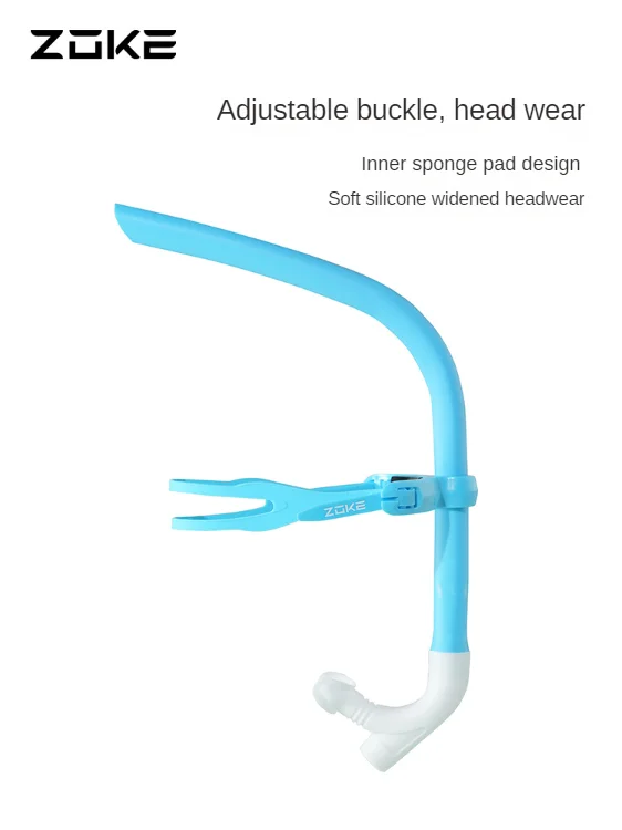 Kid Silicone Snorkel Breathing Swimming Tube For Training Scuba Diving Under Water Snorkling Breathing Diving Equipment