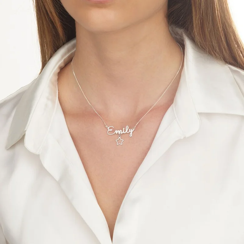 Personalized Name Necklace For Women 