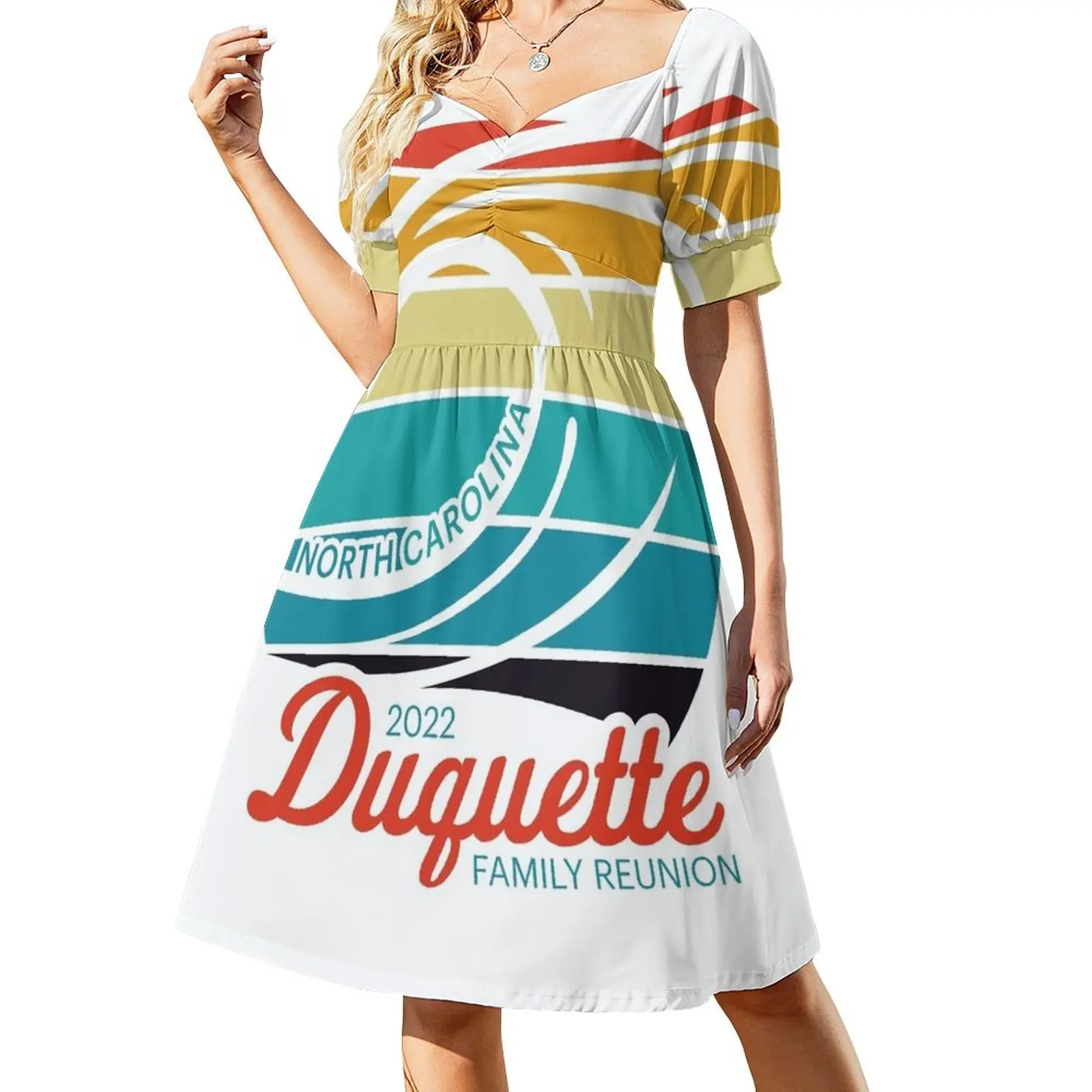 

Duquette Reunion 22 - COLOR Dress Women's summer skirt dress party night ladies dresses for special occasion