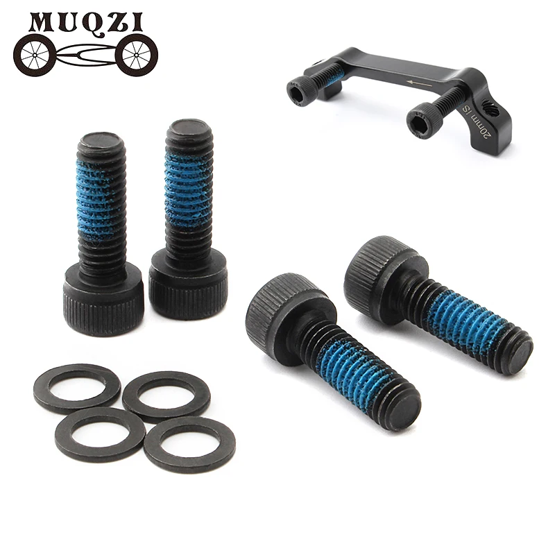 

MUQZI 4Pcs Bike Screw Disc Brake Bicycle Oil Brake Caliper Fixing Screw M6*18/35mm Screw Disc Brake Mount Bracket Bolt Patrs