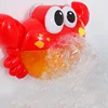 Bubble Crabs Baby Bath Toy Funny Toddler Bath Bubble Maker Pool Swimming Bathtub Soap Machine Bathroom Toys for Children Kids 2