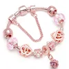 BAOPON-Bracelets à breloques coeur d'amour pour femme, perles Marano bricolage, bracelet fin, bijoux de mariage pour femme, amoureux, 2024