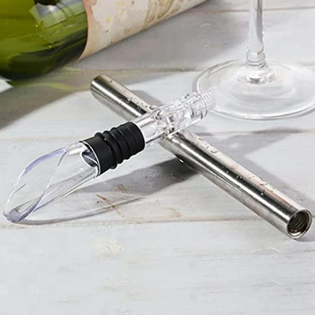 Introducing the Wine Cooler Aerator Stainless Steel Wine Cooling Stick Bottle Chiller Stick Rapid Wine Chilling Rod Ice Cool Bar Accessories