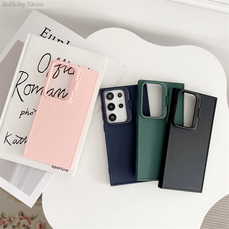 Luxury Liquid Silicone Phone Case With Camera Protection Cover_voghion.com