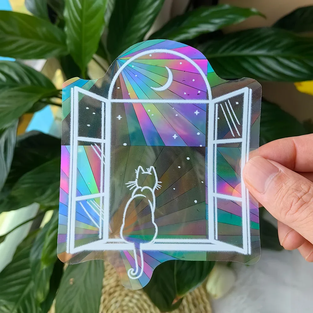 Rainbow Suncatcher Window Stickers 2