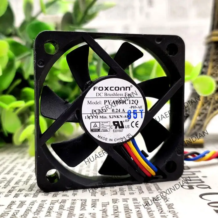 

Новый/5010 PVA050C12Q 12В 0.24A 5 см ШИМ Комплект охлаждающего вентилятора