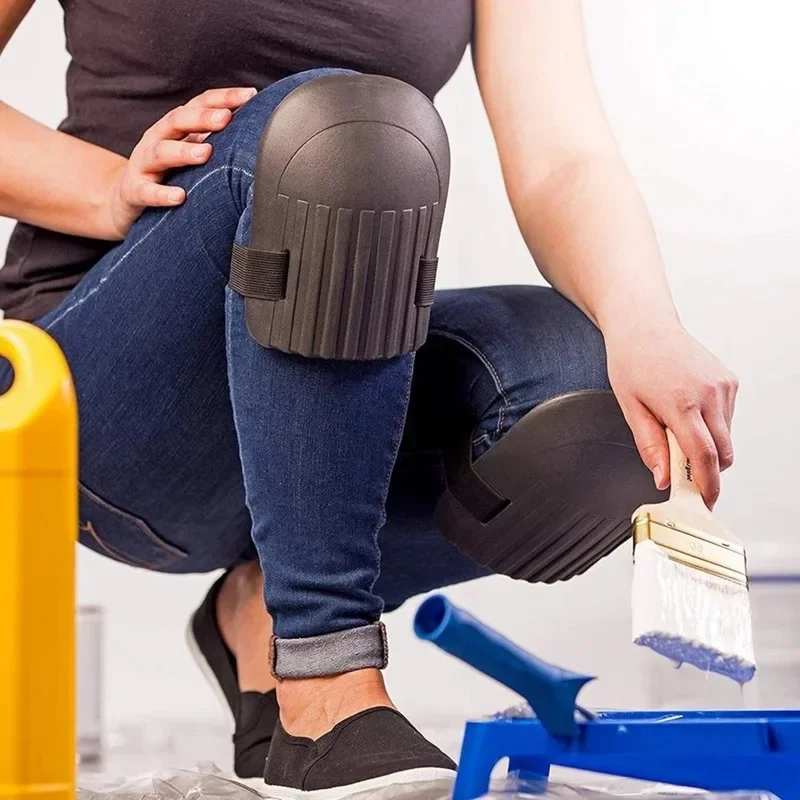 

2Pcs Knee Protection Pad Job Tools Tile Mud Worker Knee Paste Floor Garden Moisture Tool Brick Thickening Artifacts Cement Work