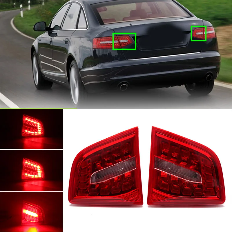 

LED Rear Tail Light Assembly Turn Signal Brake Lamp Tailights for Audi A6/S6 C6 RS6 2008 2009 2010 2011 Saloon/Sedan 4FD945093B