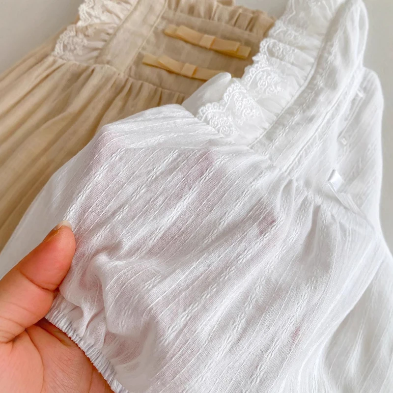 Cute Lace Baby Girls Summer Bodysuit