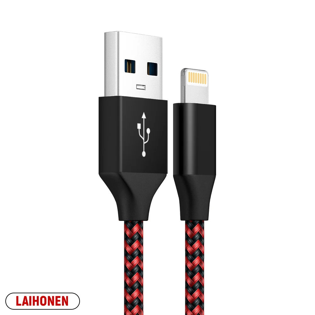 Nylon Braided Fast Charging USB Cable - Available in 1m, 2m, 3m Lengths