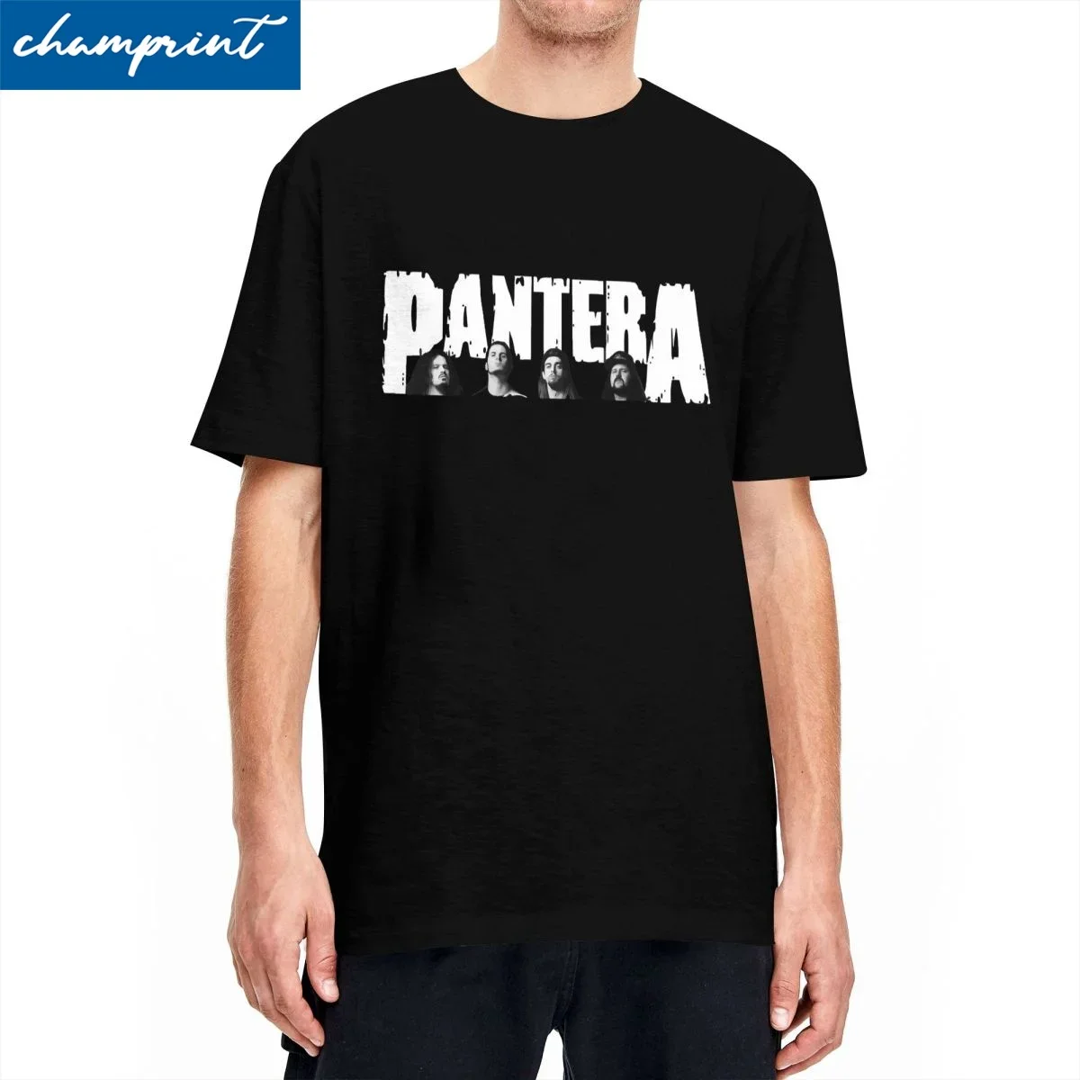 

Heavy Metal Pantera T-Shirt Men Women Rock Roll Humor Pure Cotton Tee Shirt Crew Neck Short Sleeve T Shirt Unique Clothing