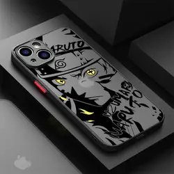 Anime Cool-N-Narutos Shockproof Matte Phone Case for iPhone 13 Pro (F01)