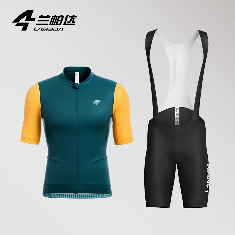 Lameda Men's Bicycle Clothing Quick Drying Men's Cycling Clothing Upf50+ Cycling Jersey Men High Elasticity Cycling Sets 2