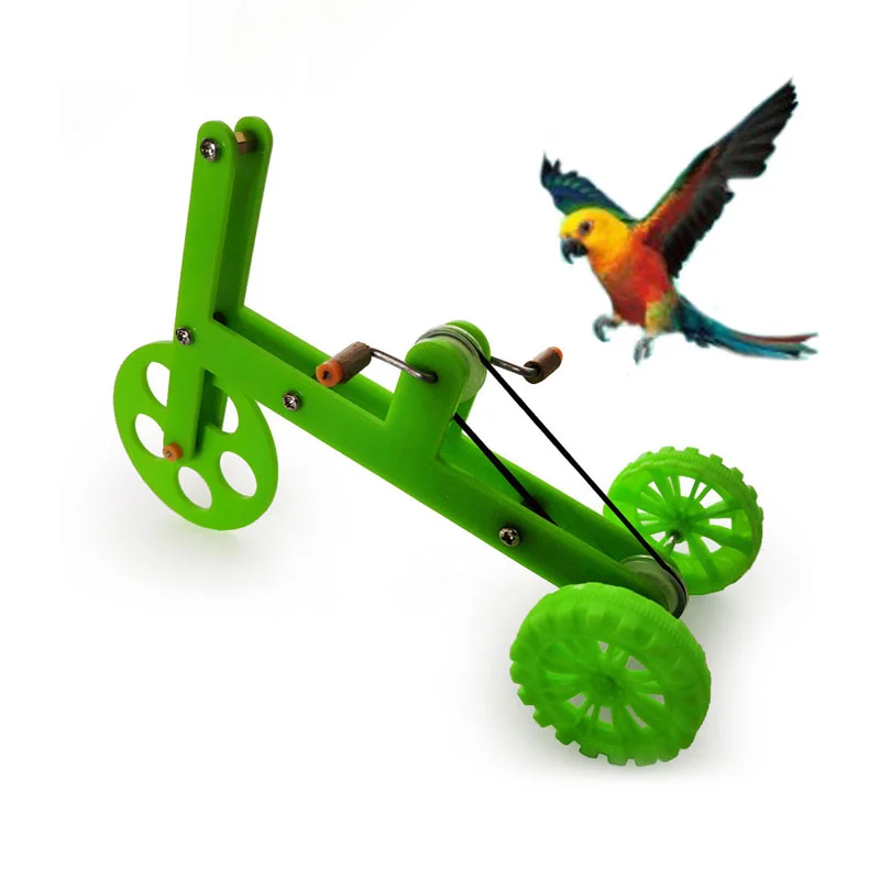 

Parrot Toy Training Bicycle Bird Supplies Prop Bicycle Training Interactive Toy Bird Bicycle Toy Training Behaviour Aids Supplie