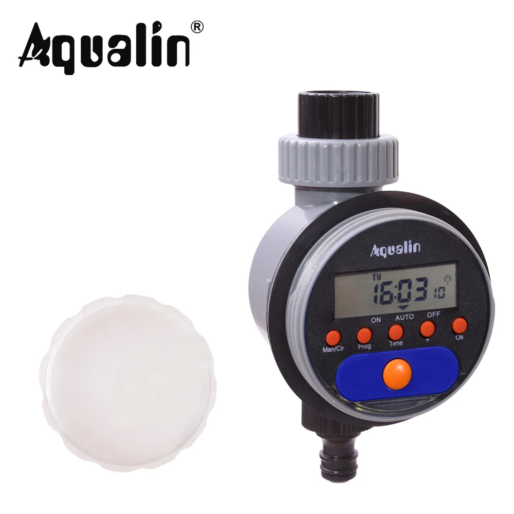 Automatic LCD Display Watering Timer Electronic Home Garden Ball Valve