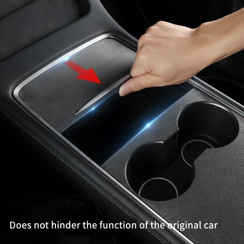 Luxurious Suede Center Console Protector Cover