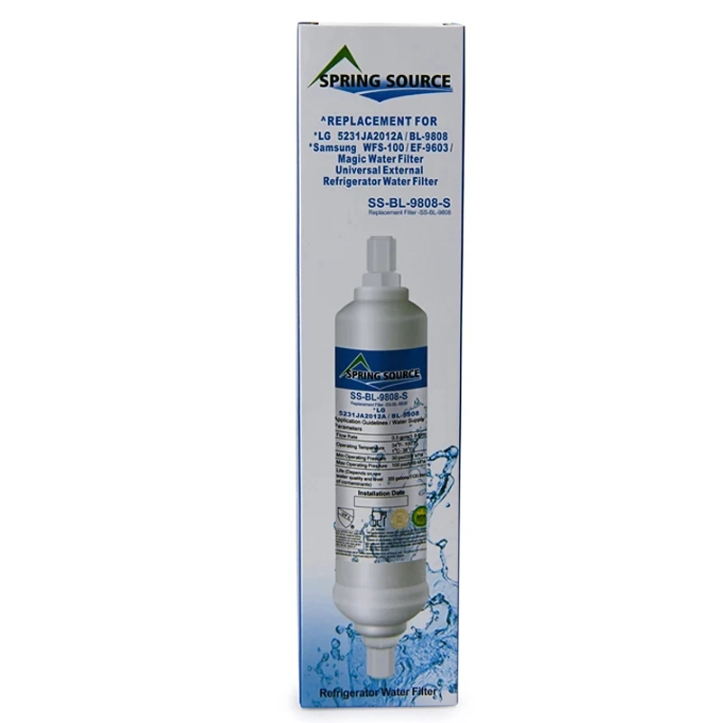 Faucet water filter Replacement refrigerator water filter BL9808 LG 5231JA2003A ADQ73693901 3pcs/lot