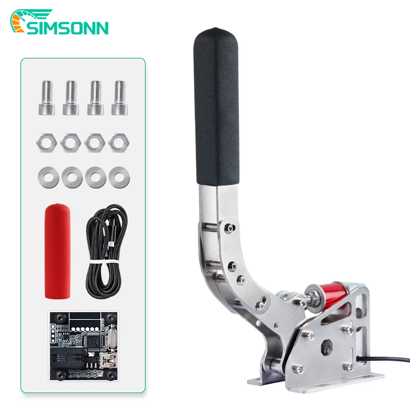 Staffa per Freno a Mano USB, Supporto per Freno a Mano Plug And Play a 64 Bit per PC G27 G25 G29 T500 T300