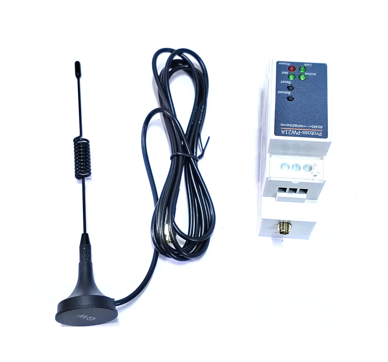 Convertisseur Wifi RS485 vers Ethernet, Port série sur Rail DIN, serveur de périphérique IOT Protoss-PE11, prise en charge Modbus TCP vers RTU