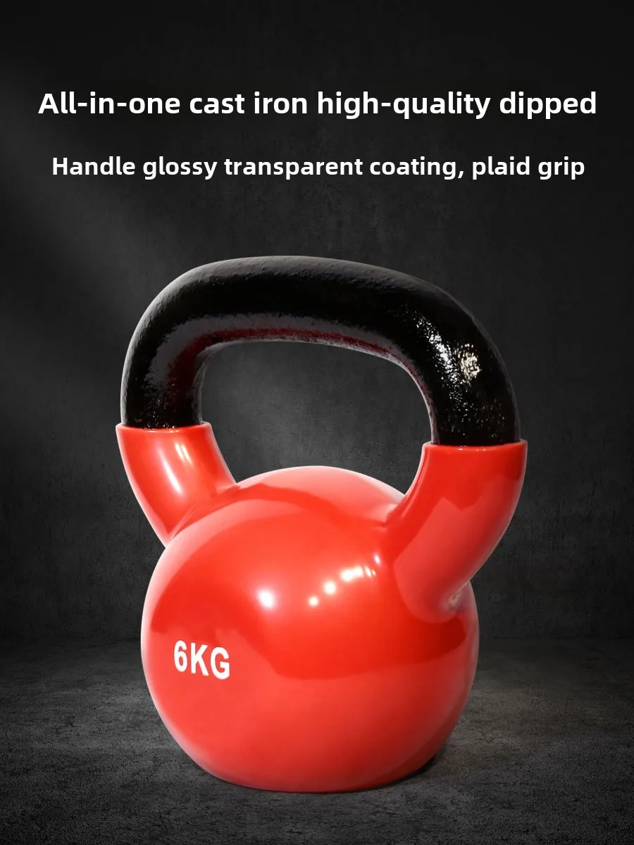 メーカーの 20 キロ鋳鉄ケトルベルホームフィットネス機器含浸スポット