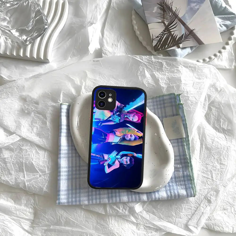 Kpop D-Demon Hunters Matte Phone Case Cover
