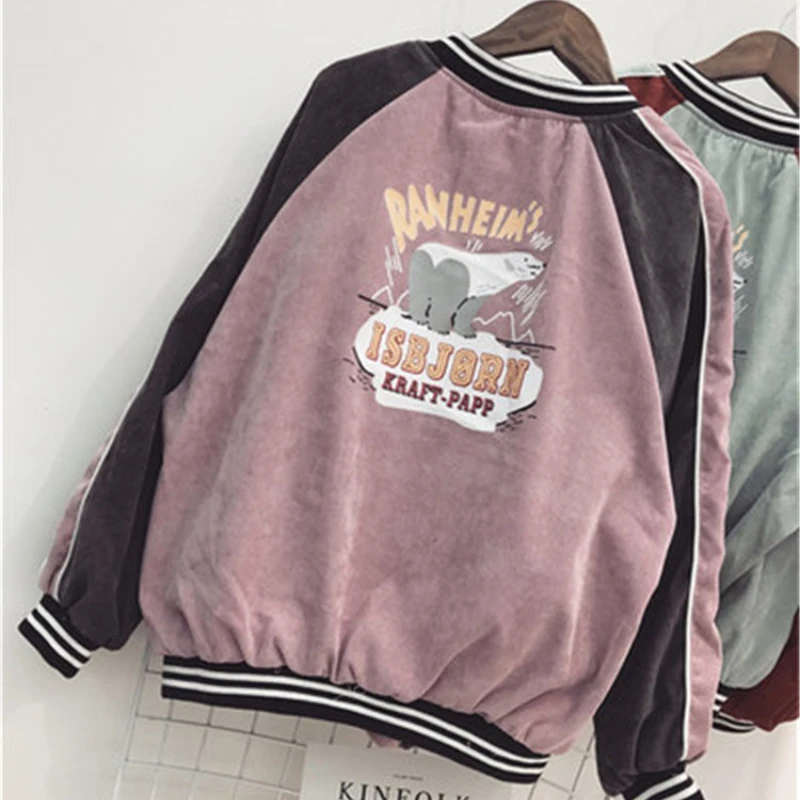 

2023 New Spring Korean Loose Baseball Jacket Women Clothing Female Long Sleeve Short Tops Women Coat Chamarras Para Mujer Zm3080