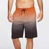 Gradient Swimming Trunks Mens Beach Pants Hot Spring Summer Holiday Shorts Lace Up Pocket Elastic Rise Shorts For Man шорты 1
