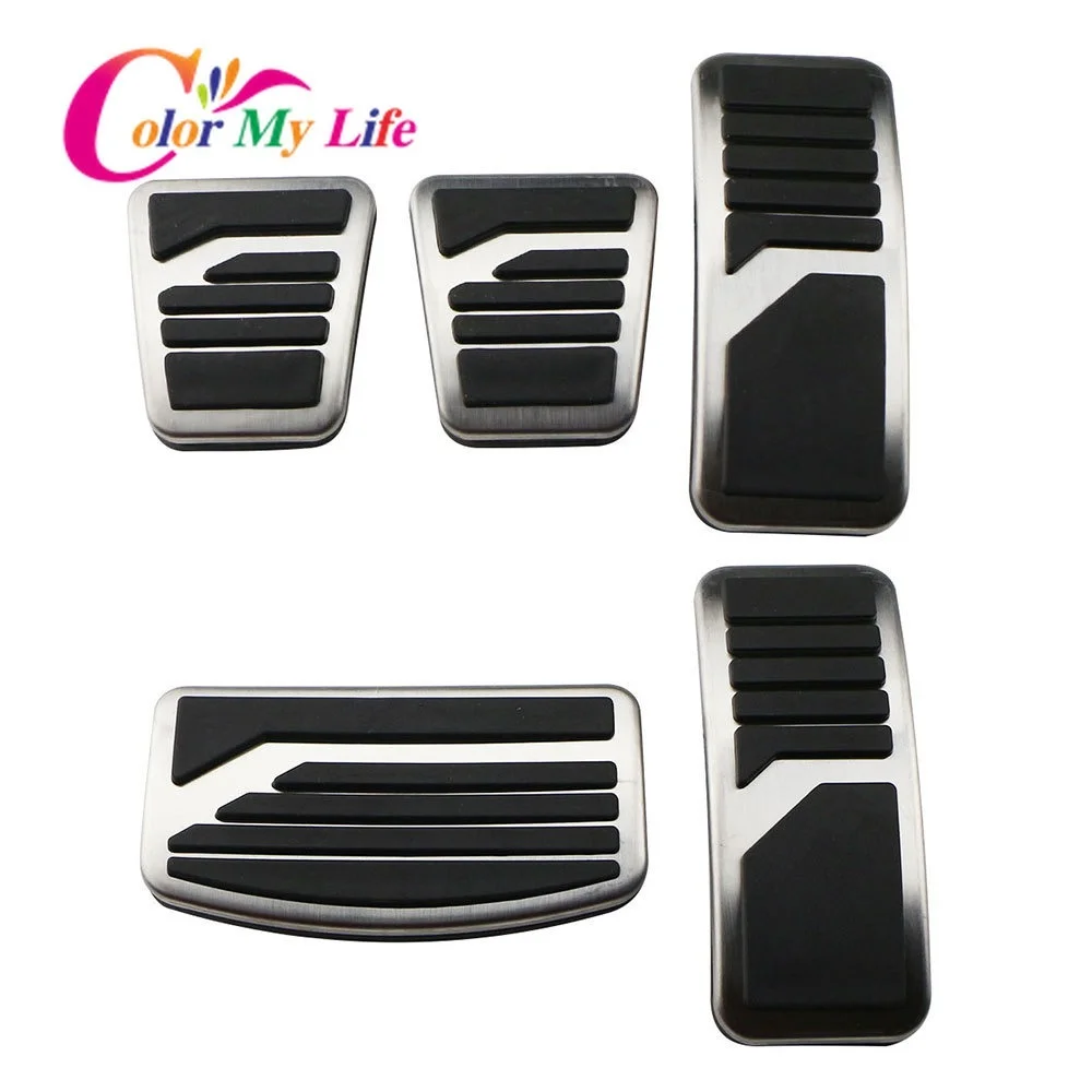Stainless Steel Car Pedal Pad Cover At Mt Pedals For Mitsubishi Asx