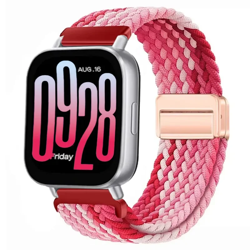 Magnetic Braided Nylon Strap - Comfortable Breathable Bracelet Wristband